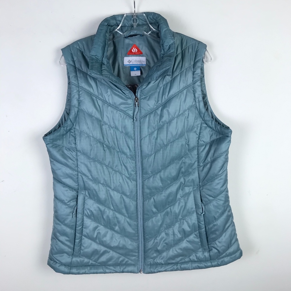 Columbia Women's Blue Quilted Vest